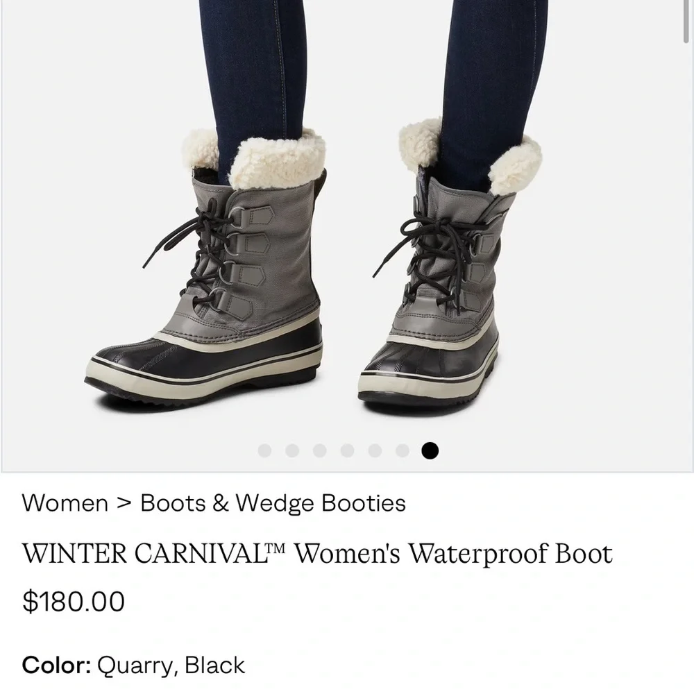 Sorel Winter Carnival Women’s Waterproof Boots